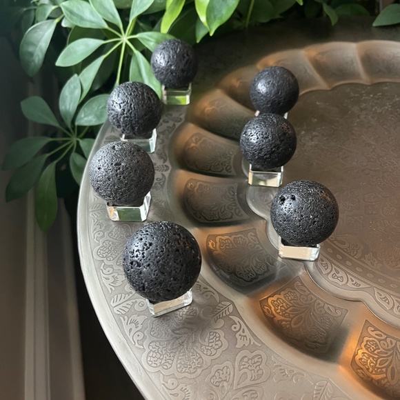 Lava Stone Sphere - Picture 6 of 6